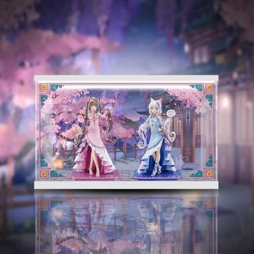 【新店熱銷】雙人 單人  PVC公仔 專用展示盒