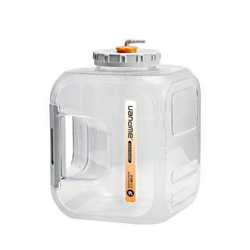 戶外儲水桶PC家用純凈水桶可插管抽水可拆洗茶吧機飲水機空桶加厚