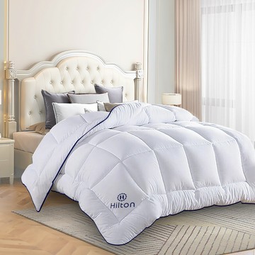 hilton 希爾頓頂級抑菌除臭100%天然羽毛被2.5kg(羽毛被/棉被)(b0831-25)