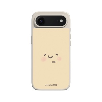 iPhone Air SolidX 貝殼灰 - 咻咻熊 XiuXiubear - 泥泥臉