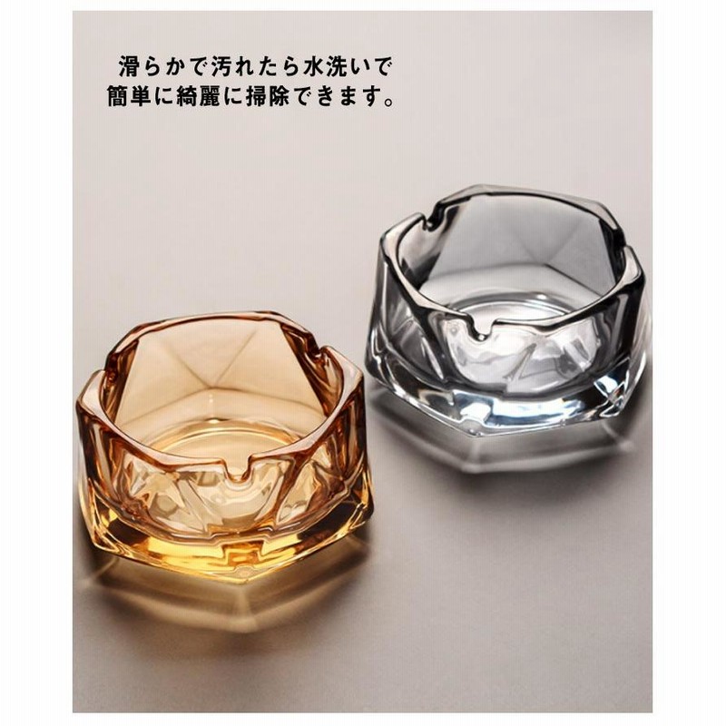 クリスタル灰皿です。綺麗です。 クリスタル灰皿です。綺麗です。