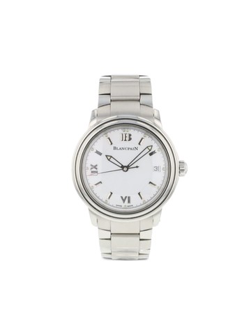 Blancpain - pre-owned Leman 38mm - unisex - stainless steel - One Size - White