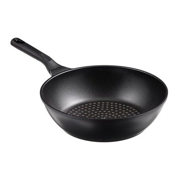 Tamsaa IH電磁爐適用 鈦塗層平底炒鍋 30cm 韓國製  1個