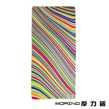 【摩力諾】繽紛靚彩海灘巾-彩虹伊麗絲(80x150cm)