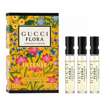 GUCCI FLORA 華麗蘭花之約女性極致淡香精 1.5ml 針管 X3入組