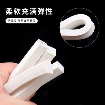 【台灣發貨】 發泡方條硅膠發泡條耐高溫防滑防凍彈性密封條海綿條支持定製 量大價優