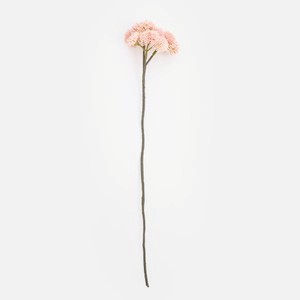 查莉擬真花插弁慶草45cm 粉