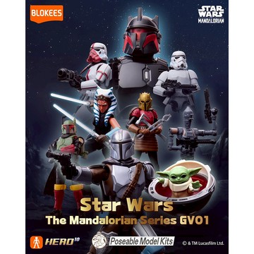 BLOKEES 一中盒販售 布魯可 群星版 盲盒 曼達洛人 LK53194 X9