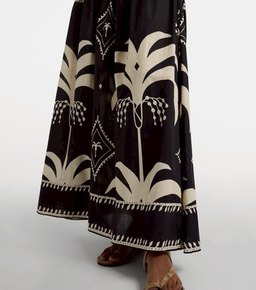 Johanna Ortiz Printed cotton maxi dress