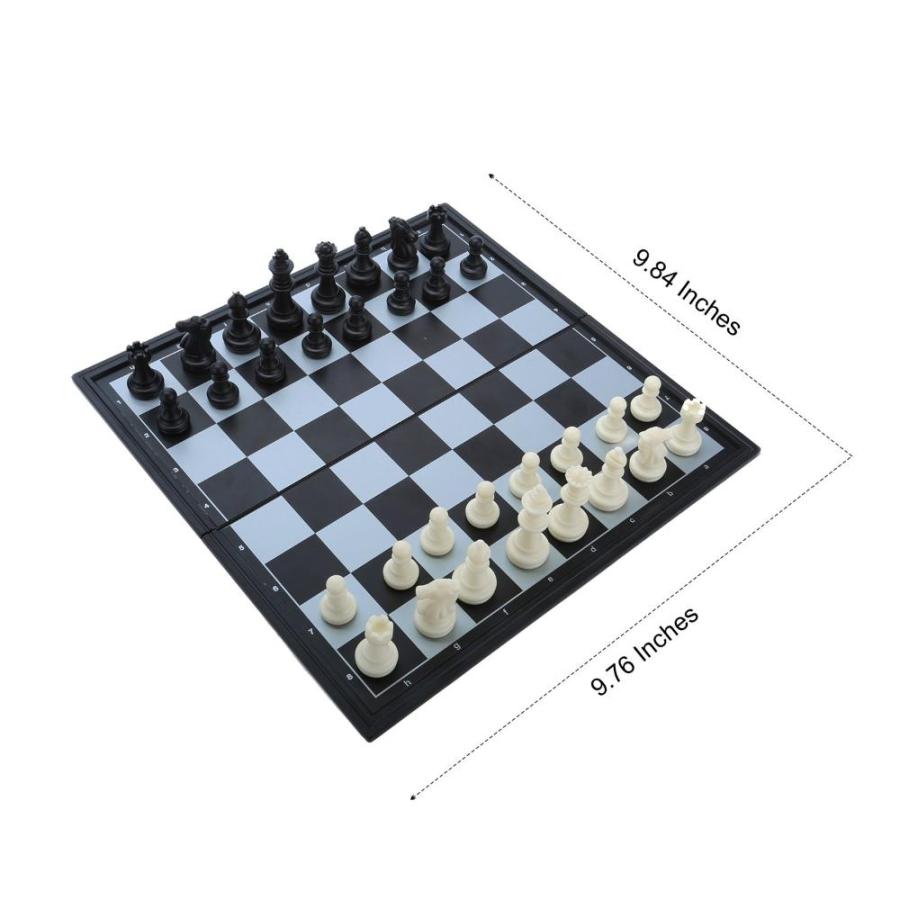 QuadPro magnetic Travel chess set With folding chess board Educational toys