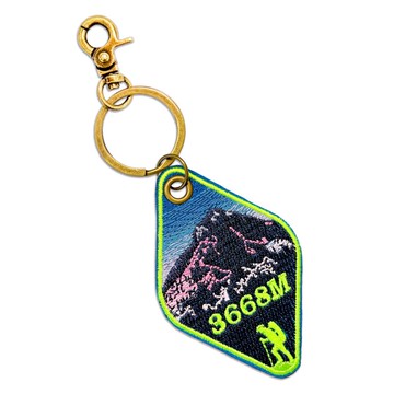 【台灣百岳刺繡鑰匙圈】關山 Guan Mountain