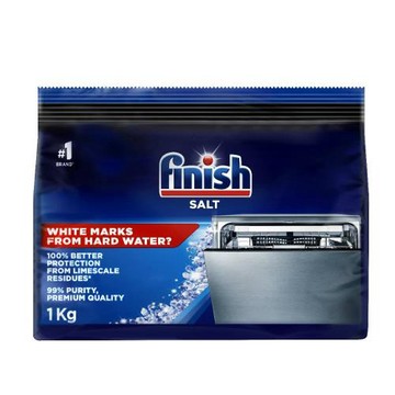 FINISH亮碟軟化鹽1公斤1入組洗碗機配件SALT-1