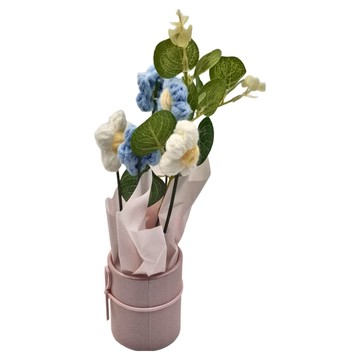 A-ONE 匯旺 針織毛線花束 AE-FT1 藍色 40g  1個