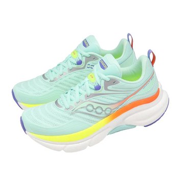Saucony 索康尼 慢跑鞋 Omni ST 23 女鞋 藍 黃 支撐型 緩震 運動鞋 S11072141