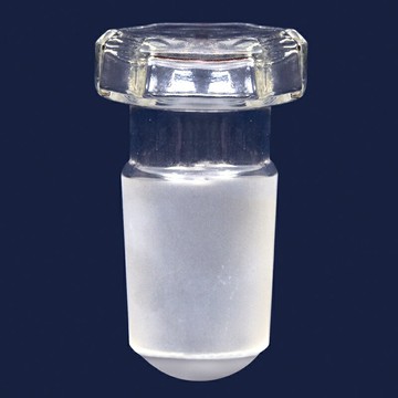 《ISOLAB》空心玻璃磨砂塞 Stopper, Hollow, Glass