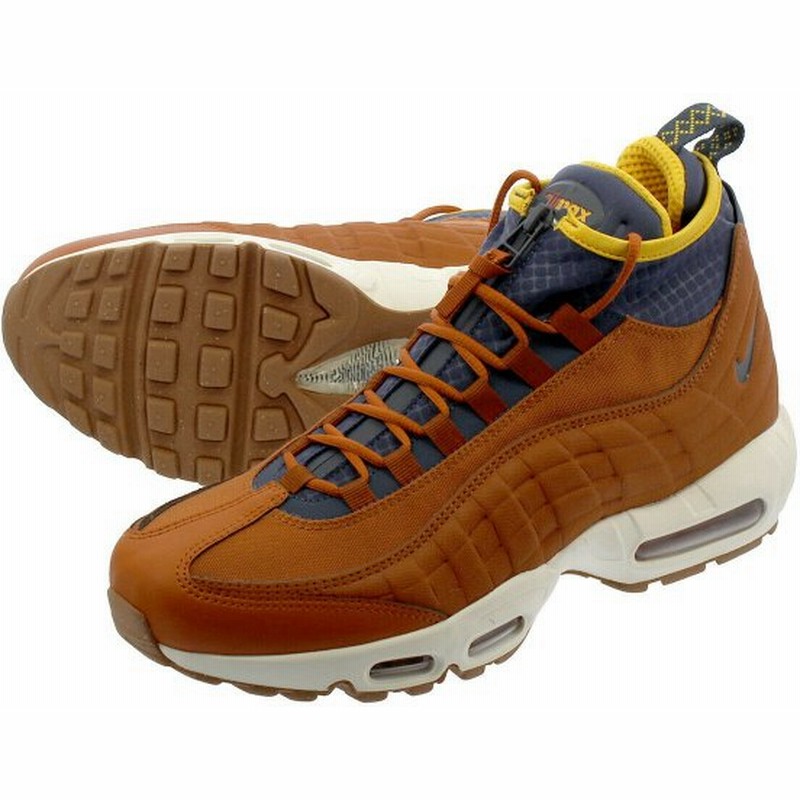 ナイキ Nike エア マックス Air Max 95 Sneakerboot メンズ 4 スニーカーブーツ Brown Blue 通販 Lineポイント最大0 5 Get Lineショッピング