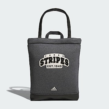 Adidas SW Tote Bag [JF6257] 托特包 運動 休閒 手提 肩背 筆電包 雪尼爾 灰黑