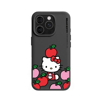 iPhone 16 Pro SolidX 黑 - 三麗鷗-Hello Kitty - 蘋果疊疊樂