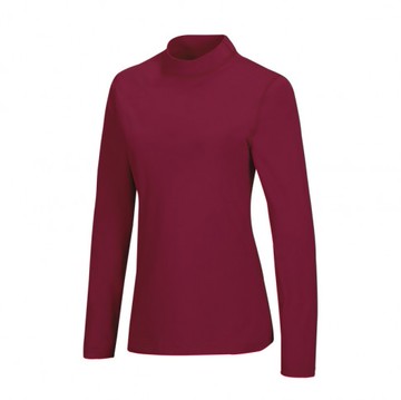 【【蘋果戶外】】山林 32K62 45 紫紅 女款【小立領】遠紅外線保暖衣 衛生衣 內搭衣 秋冬 Mountneer