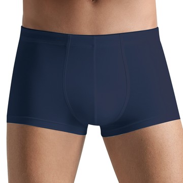 【HANRO】COTTON SUPERIOR貼身四角男內褲S-L(午夜藍)