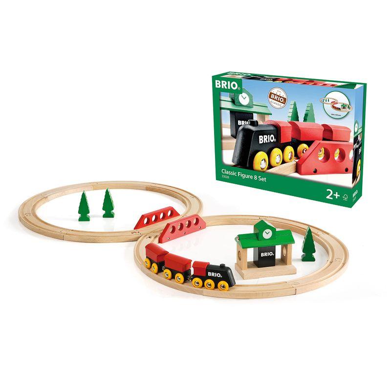 BRIO ( ブリオ ) クラシックレール 8の字セット 全22ピース 対象年齢 2