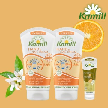 【買2送1支隨身裝】德國Kamill速效潤膚護手霜-75ml