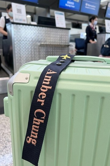 客製化刺繡行李飄帶/旅行行李吊牌