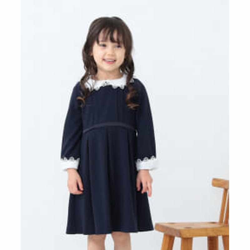 Beams Mini 2way レース襟 フォーマル ワンピース 22s 110 1 130 通販 Lineポイント最大1 0 Get Lineショッピング