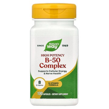 Nature's Way, B-50 複合物，100 粒膠囊