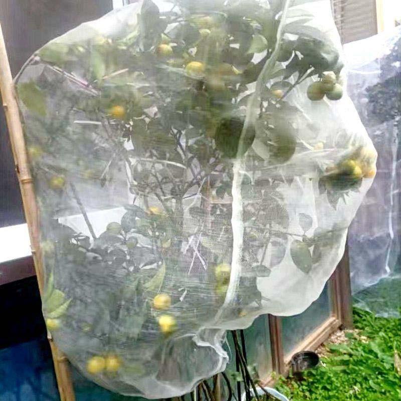 植物防虫ネット 1mm目1m 1.5m 入り 袋 野菜網 園芸野菜栽培 園芸ネット保護カバー 虫鳥除け網 防風 防虫 鳥対策 菜園プランター用