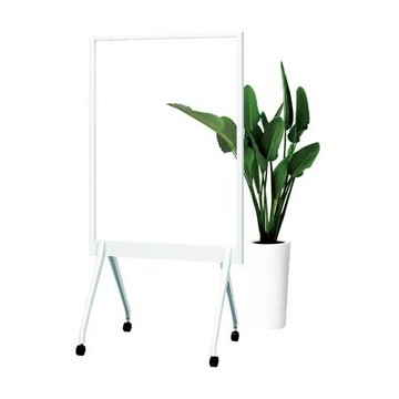 普樂士PLUS壓克力屏風白板/ALKB-0912AAK-LG/淺灰