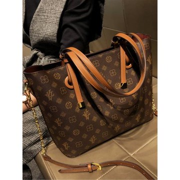 Arezia包包女士2025新款大容量單肩包真皮手提托特包輕奢高級感包