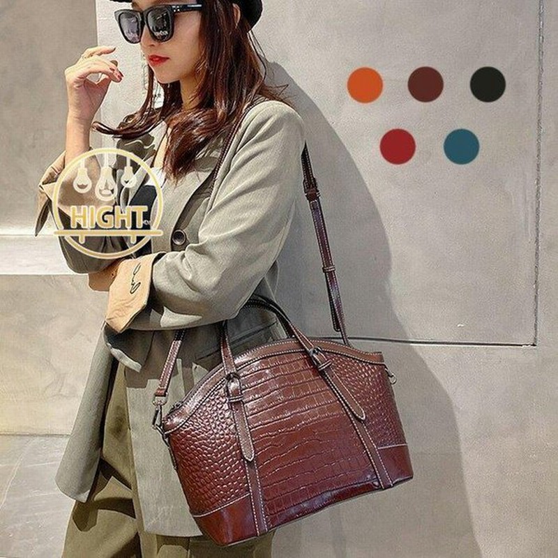 母の日 ファスナー付き レディース 大きめ 軽い 2way ショルダーバッグ 大人 トートバッグ 斜めがけ ハンドバッグ 本革 通販 Lineポイント最大0 5 Get Lineショッピング