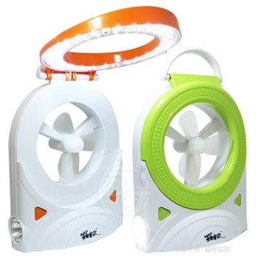 羅蜜歐24+1 LED充電/插電照明燈風扇 EF-0403