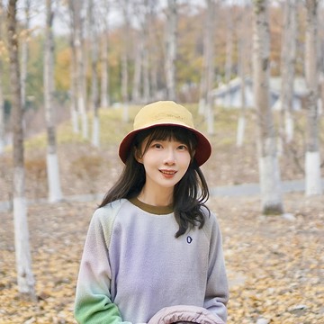 漁夫帽 遮陽帽 雙面漁夫帽-紅色黃色【ISW】設計師品牌