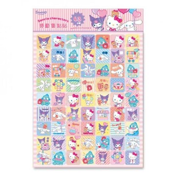 小禮堂 Sanrio 三麗鷗大集合 奬勵集點貼紙 (氣球款)
