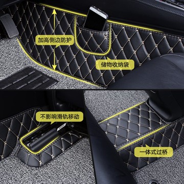 汽車地毯 2021款2019大眾朗逸plus新款21全包圍19專用汽車腳墊用品地毯式大【MJ5839】