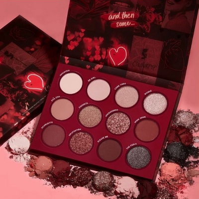 Colourpop 2020情人節限定眼影盤卡拉泡泡all that-12色