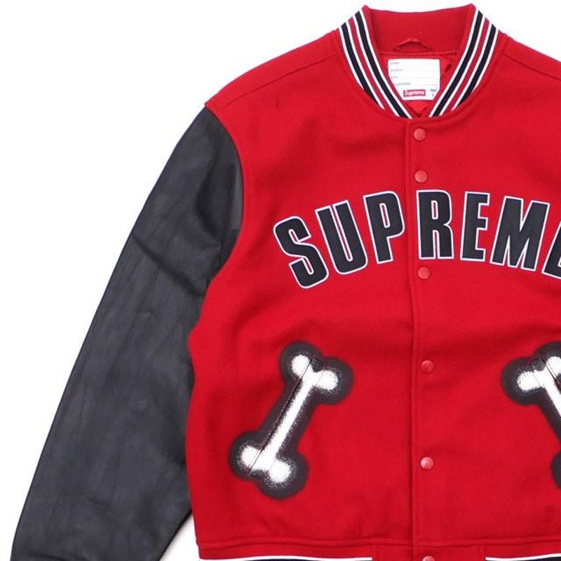 シュプリーム SUPREME Bone Varsity Jacket バーシティージャケット