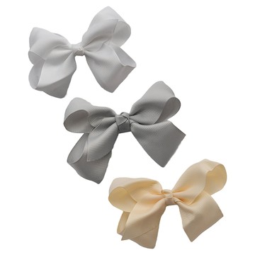 NEAT 絲帶蝴蝶結髮夾(10cm)