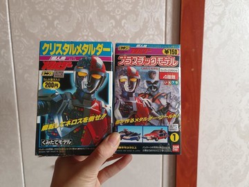 超人機梅塔路達食玩，全新未組裝，87年日本生產，全網唯一，圖