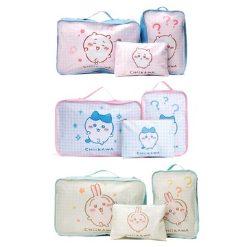 PG x 吉伊卡哇 粉萌登場系列 收納三件組-吉伊卡哇/小八貓/兔兔烏薩奇