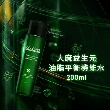 DR.CINK 達特聖克 大麻益生元油脂平衡機能水 200ml