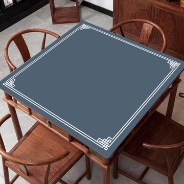 棋牌室隔音正方形防滑麻將桌墊撲克牌九墊防噪音耐磨牌桌墊可水洗