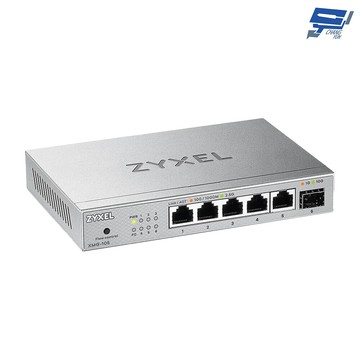 昌運監視器 zyxel 合勤 xmg-105 5埠2.5g無網管交換器