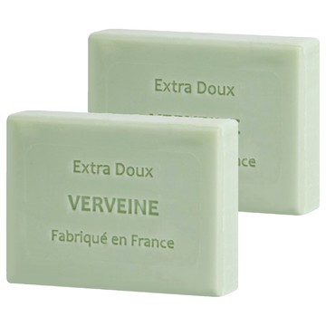 EVEiL 伊蓓爾 DMP馬賽皂馬鞭草皂 200g 1組- 法國經典香氛 溫和潔淨肌膚  100g  2顆