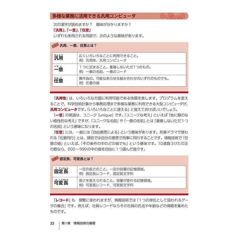 うかる 基本情報技術者 午前編 2021年版 福嶋先生の集中ゼミ