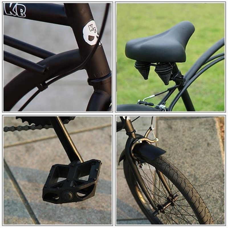 自転車 マウンテンバイク ロードバイク KB レインボー ビーチクルーザー