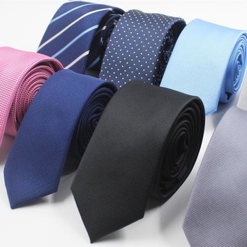 領帶韓版 6cm男女商務細小窄款正裝休閑正裝拉鏈懶人結婚藍色黑色