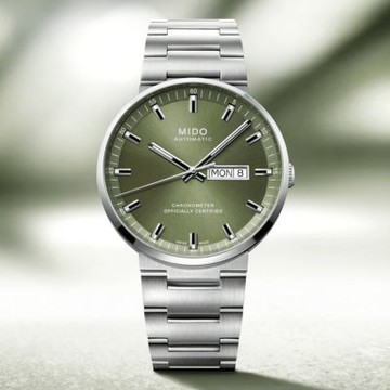 MIDO美度 官方授權 COMMANDER香榭系列 天文台認證機械腕錶 新年禮物 推薦 送禮 42mm / M0316311109100